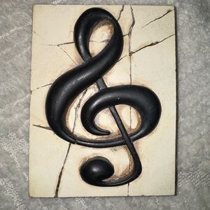 Sid Dickens Black Memory Block T 06 retired 1998 Treble Clef